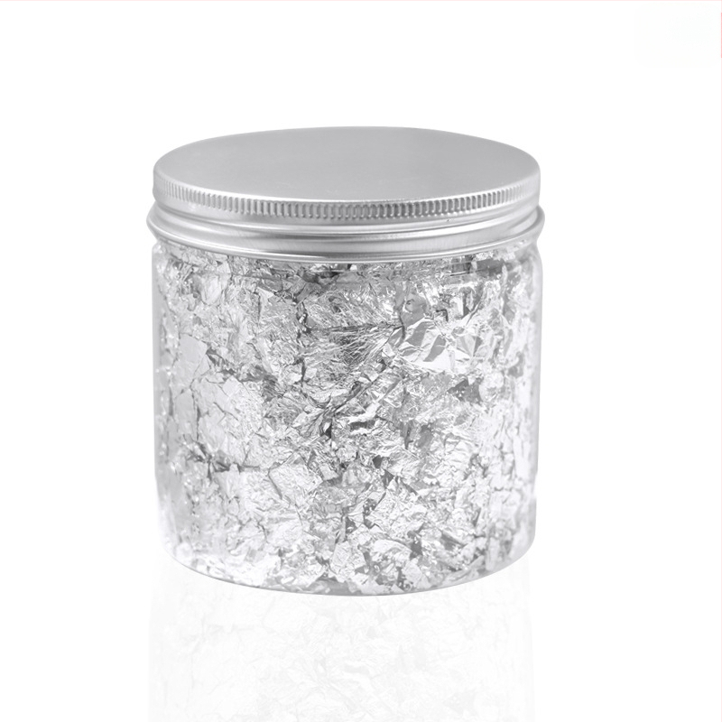 Naglų meno metalo folijos fragmentai – NEWBY, metalas, blokinis raštas, licencijuotas privatus ženklas