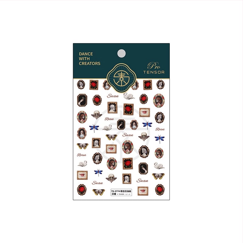 Nagu lipdukas su reljefiniu raštu | PET medžiaga | TENSOR – naujoji technologija