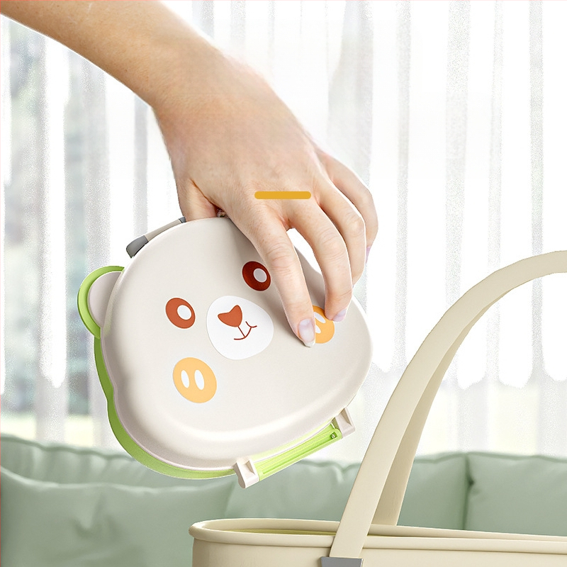 Youbeidi silikoniniai kūdikių buteliukų šepetėlių rinkinys – kelioninis kompaktiškas, su spenelio šepetėliu