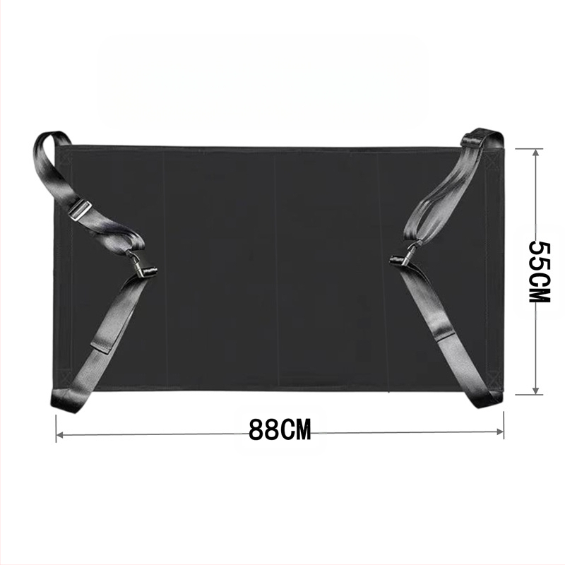 Pārvadājamais bērnu hamaks ceļojumiem ar lidmašīnu - auduma virsma, modelis Travel Hammock, maksimālais slodze 30 kg, svars 350 g