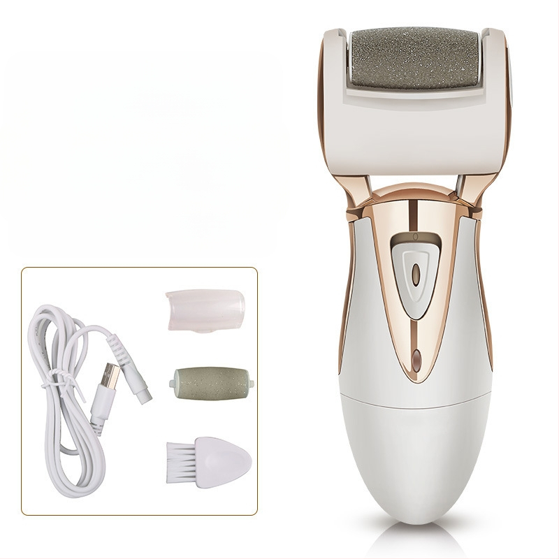 Elektrinis pėdų šlifuoklis JD505R – pašalina negyvą odą ir nuospaudas, pedikiūras pėdai, 5W galia, visiškai plaunamas korpusas (JD505R, 5W, visiškai plaunamas korpusas)