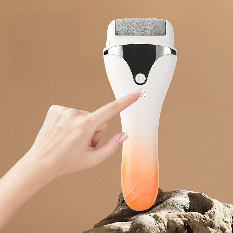 Elektrinis kojų šlifuoklis pedikiūrai, automatinis, pašalina kalusus ir negyvą odą, su pėdų šlifavimo akmeniu — Shaoshun