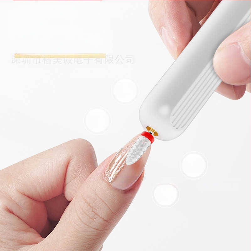 Nagu freza – nešiojama įkraunama piešik tipo elektrinė nagų freza, modelis M6, OEM ženklas, Shenzhen, Guangdong