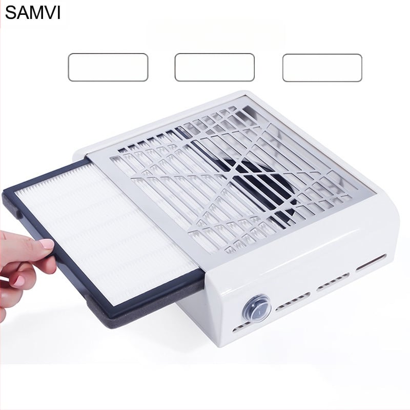 SAMVI 858-88 nagų dulkių siurbimo įrenginys, OEM, stalinis, 635 g