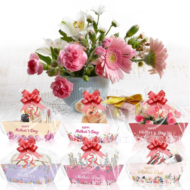 Dovanų įpakavimas su popieriniu krepšeliu; Medžiaga: kompozitinės medžiagos; Ženklas: Xin delie; Specifikacijos: 250 g kartonas; Išskirtinis įpakavimas: dovanų įpakavimas