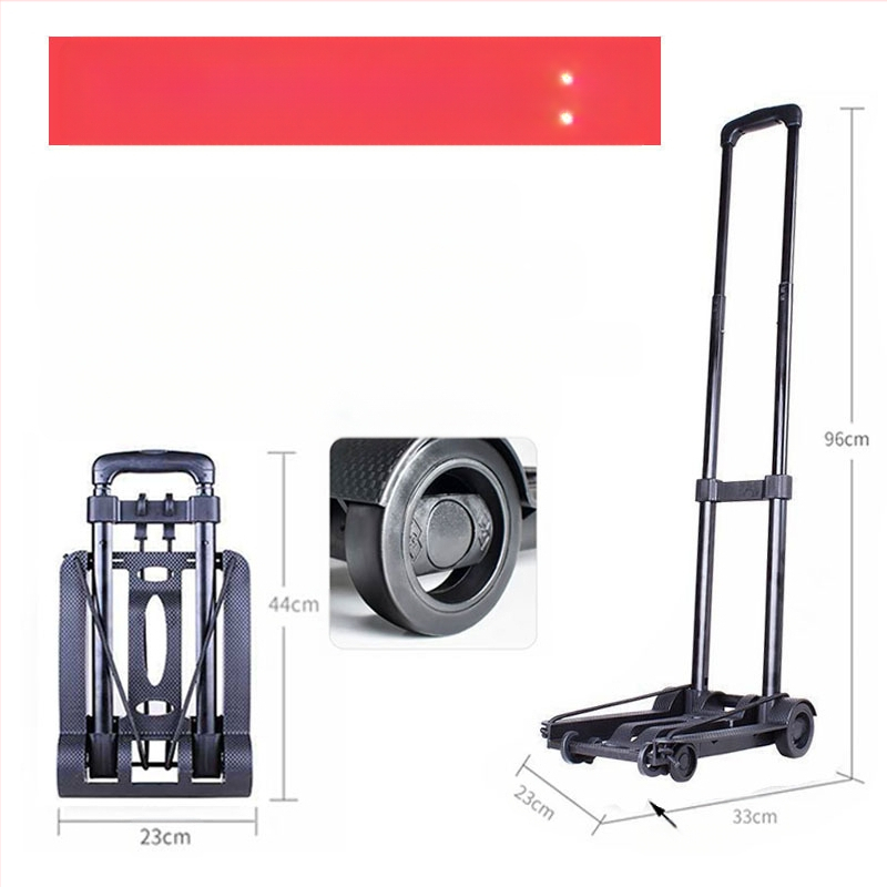 Αναδιπλούμενο, φορητό καρότσι δύο τροχών με κατασκευή από πολυπροπυλένιο και μεταλλικό σύνδεσμο; σετ 10 τεμάχια; μέγιστο φορτίο 30 kg