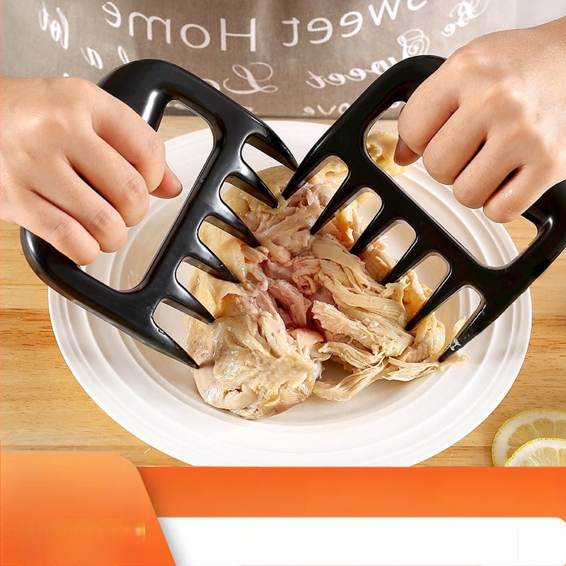 Plastikinis mėsos skirstytuvas, meškos nagų formos, skirtas virtai mėsai pjaustyti, šiuolaikiškas minimalistinis dizainas, vasaros 2020 pristatymas