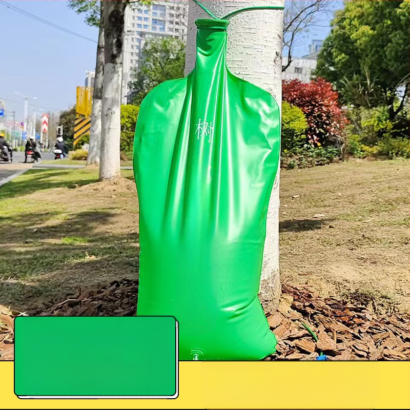 Laistymo maišelis medžiams — reguliuojamas mikro laistymo drėkinimo maišelis, plastikas, talpa 15/40, automatinis vandens išėjimas