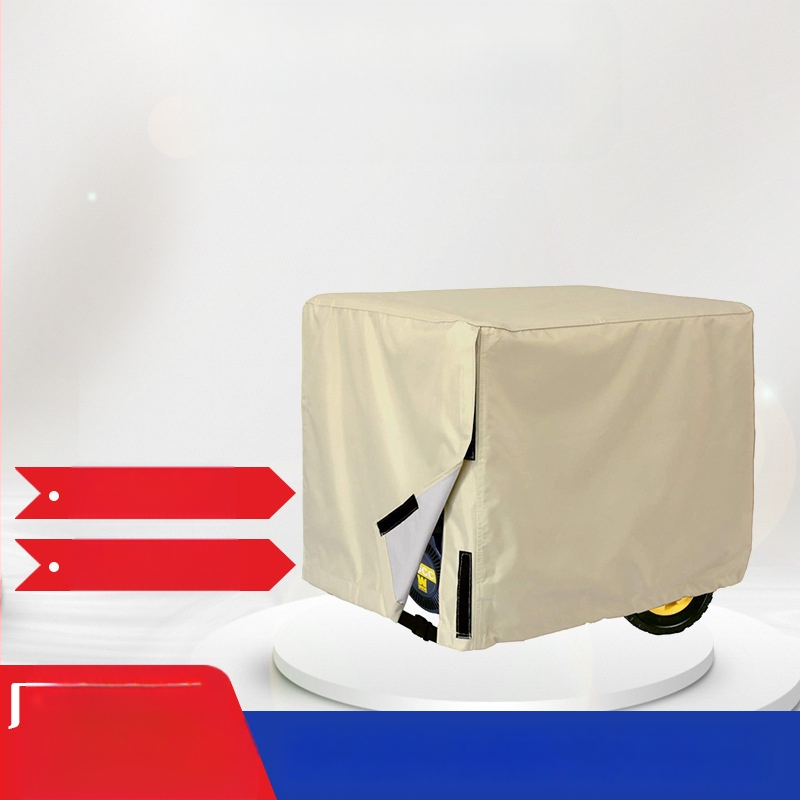 Κάλυμμα προστασίας γεννήτριας από ύφασμα Οξφορντ — επεκτάσιμο, αδιάβροχο και ανθεκτικό στη σκόνη, με εκτύπωση λογότυπου, δυνατότητα προσαρμογής