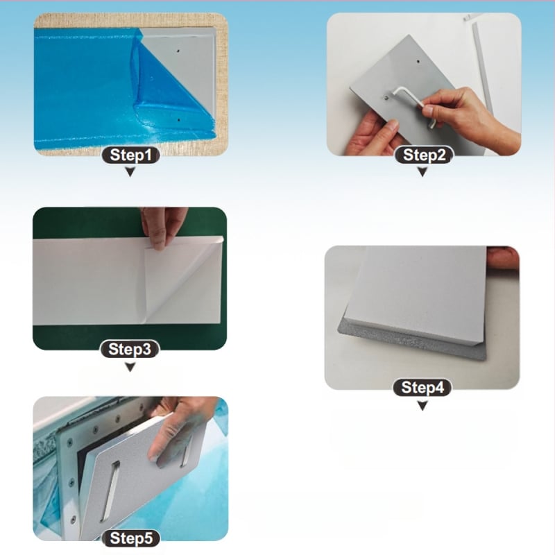 Hayward baseino skirstytuvo žiemos kištukas su rankena, ABS, 003 modelis, HD