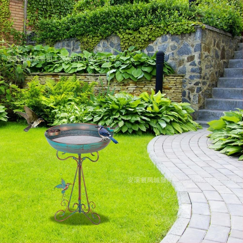 Metalinė lauko paukščių vonelė – sulankstoma geležies amatas, Jingyang JY-135
