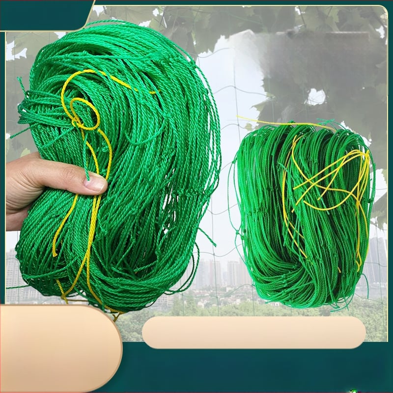 Δίκτυο αναρρίχησης για αμπέλια και λαχανικά, στηριξη με πλέγμα και ενισχυμένη άκρη, αντίσταση στον άνεμο