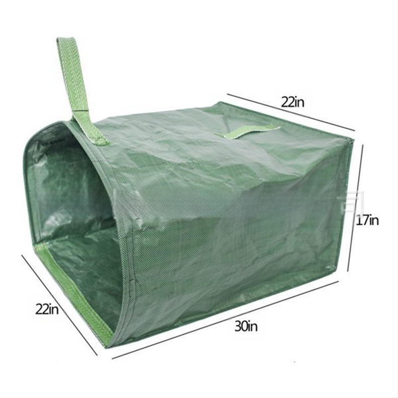 Sodo atliekų maišas lapų surinkimui (patobulinta versija) – PP plėvelė