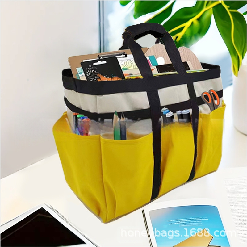 Чанта за съхранение на арт материали, дизайн socket-type, триизмерна форма, плат Оксфорд, YiYUGuY