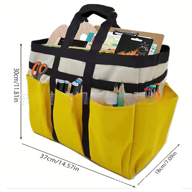 Чанта за съхранение на арт материали, дизайн socket-type, триизмерна форма, плат Оксфорд, YiYUGuY