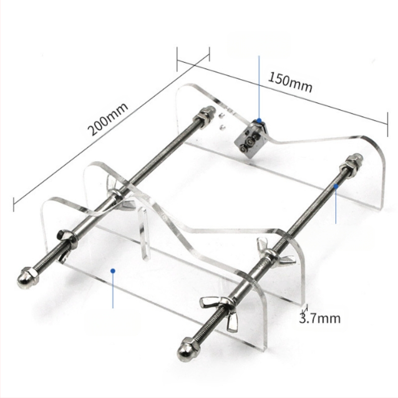 Резач за бутилки от стъкло за вино — преносим ролков стъклен нож, автоматично рязане, DIY домашна употреба