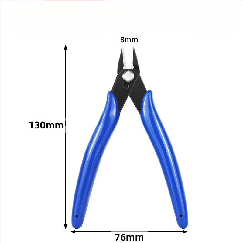 Dijagonalne kliješta za modeliranje rezanje — materijal PE + karbonska čelika, težina 0.1 kg