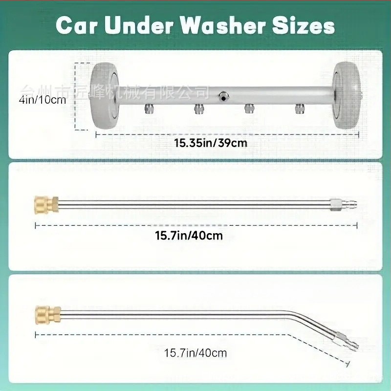 Augstspiediena virsmas tīrītājs ar 4 atverēm, 2-in-1 grīdas mazgāšanas iekārta, 4000 psi, izsmidzināšanas attālums 8, pistoles galva no nerūsējoša tērauda, rokturis no nerūsējoša tērauda