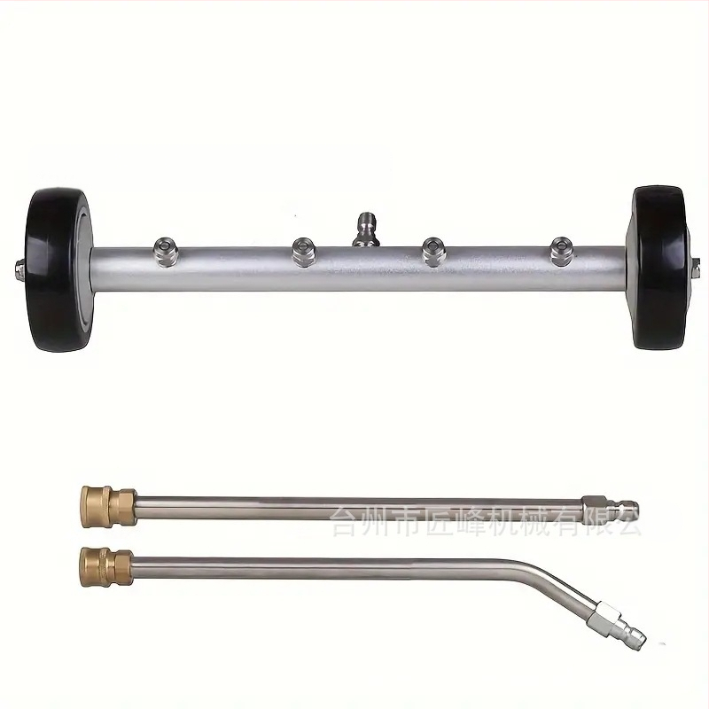 Augstspiediena virsmas tīrītājs ar 4 atverēm, 2-in-1 grīdas mazgāšanas iekārta, 4000 psi, izsmidzināšanas attālums 8, pistoles galva no nerūsējoša tērauda, rokturis no nerūsējoša tērauda