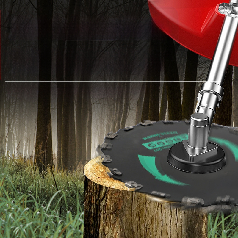 Žolės pjovimo peilis – kietas mangano plienas, universalus, apskrito skersmens pjovimo peilis mažiems medžiams ir bambukui