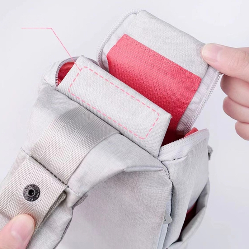 Crossbody rankinė kasdieniam naudojimui — miesto paprastas stilius, Oxford audinys, vienspalvė, poliesterio pamušalas, telpa 8 colių nešiojamąjį