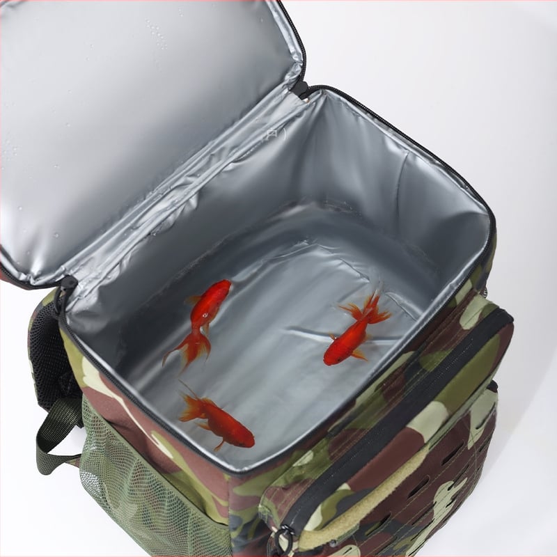 Dvigubo sluoksnio izoliacijos krepšys lauko naudojimui, 23 L talpa, Oxford audinys, nešiojamas ir sulankstomas