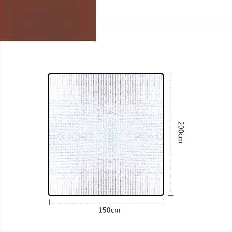 Alumīnija plēves EVA kempinga paklājs — abpusēji mitrumizturīgs, ūdensizturīgs, aukstumizturīgs; svars 0,3 kg; piemērots 4-8 personām