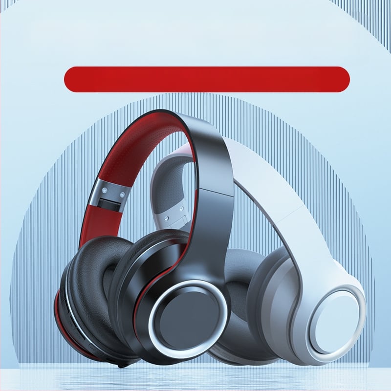 DR90 Belaidės Bluetooth ausinės su aktyvia triukšmo mažinimo technologija, kaulų laidumo technologija, žema latentica e-sporto žaidimams, Bluetooth 5.3, veikimo laikas daugiau nei 8 valandos