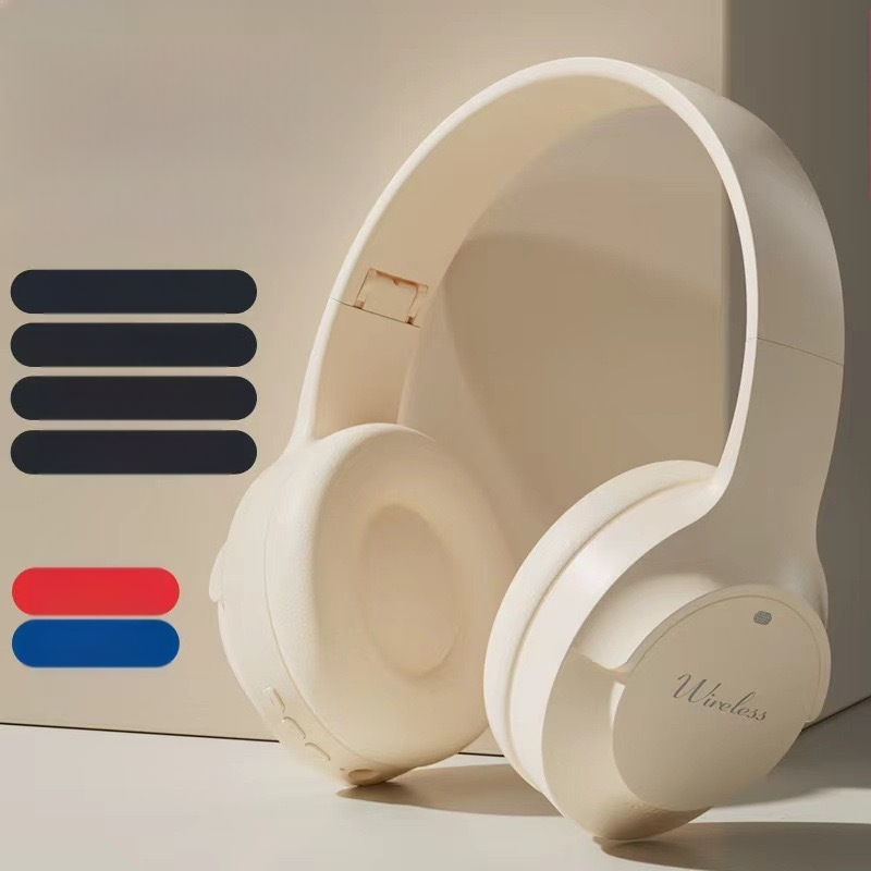 Sportinės belaidės Bluetooth ausinės su galvos juosta, BT 5.3, 10 m diapazonas, stereo garsas, IPX3, 0–4 h baterijos veikimas