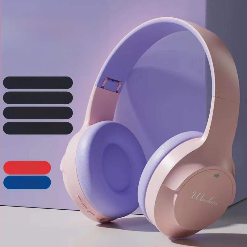 Sportinės belaidės Bluetooth ausinės su galvos juosta, BT 5.3, 10 m diapazonas, stereo garsas, IPX3, 0–4 h baterijos veikimas