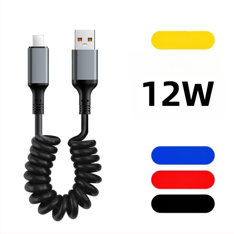 Pin Lida 3-in-1 greitas įkrovimo kabelis su Lightning, Micro USB ir Type-C, PVC, 120W
