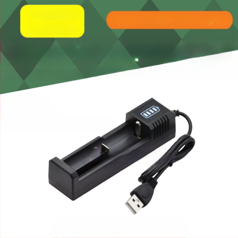 Kamai Electronics USB зарядно за 18650 батерии с висока мощност и бързо зареждане, поддържа една или две клетки