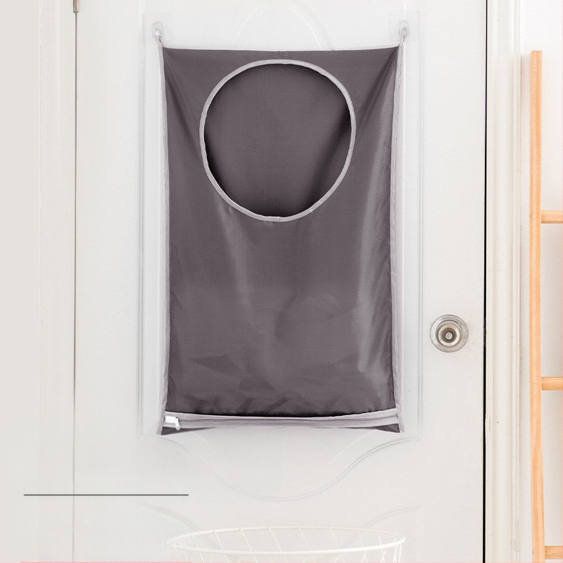 Sieninis pakabinamas vonios saugojimo maišelis, Oxford audinys, paprastas modernus 3D dizainas, sieninis tvirtinimas, skirtas apatiniams drabužiams ir nešvarioms aprangoms
