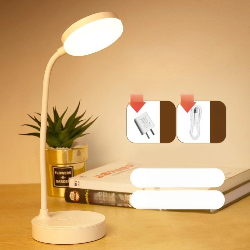 LED λάμπα γραφείου με προστασία ματιών (τροφοδοσία USB, 3W, CRI 80-89, πιστοποιητικό CE, τάση ≤36V)