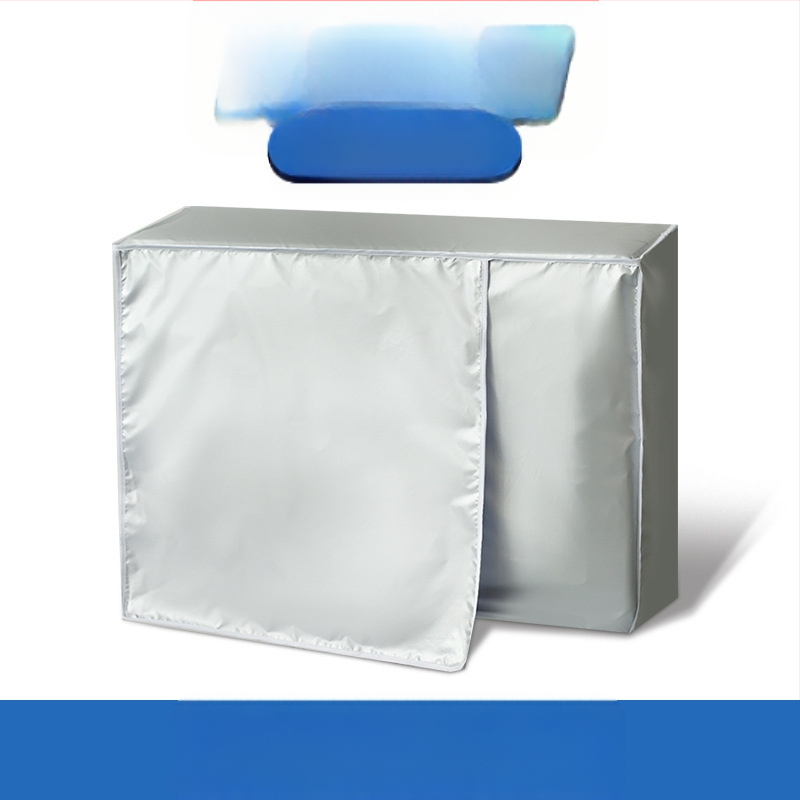 Išorinės oro kondicionieriaus dangtis - poliesterio audinys, Meishi Meile ženklas, šiuolaikiško minimalistinio stiliaus, apsauga nuo dulkių ir oro sąlygų