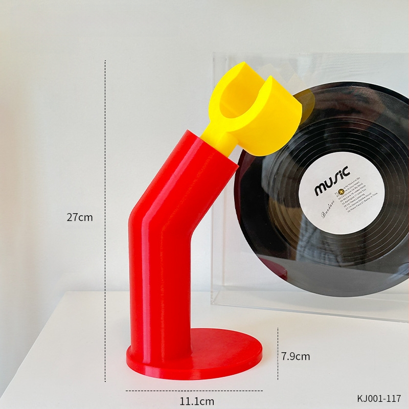 Yi Xin ausinių laikiklis – karikatūrinis modelis, kiberpunk stilius, PVC medžiaga, 3D atspausdintas stalinis laikiklis