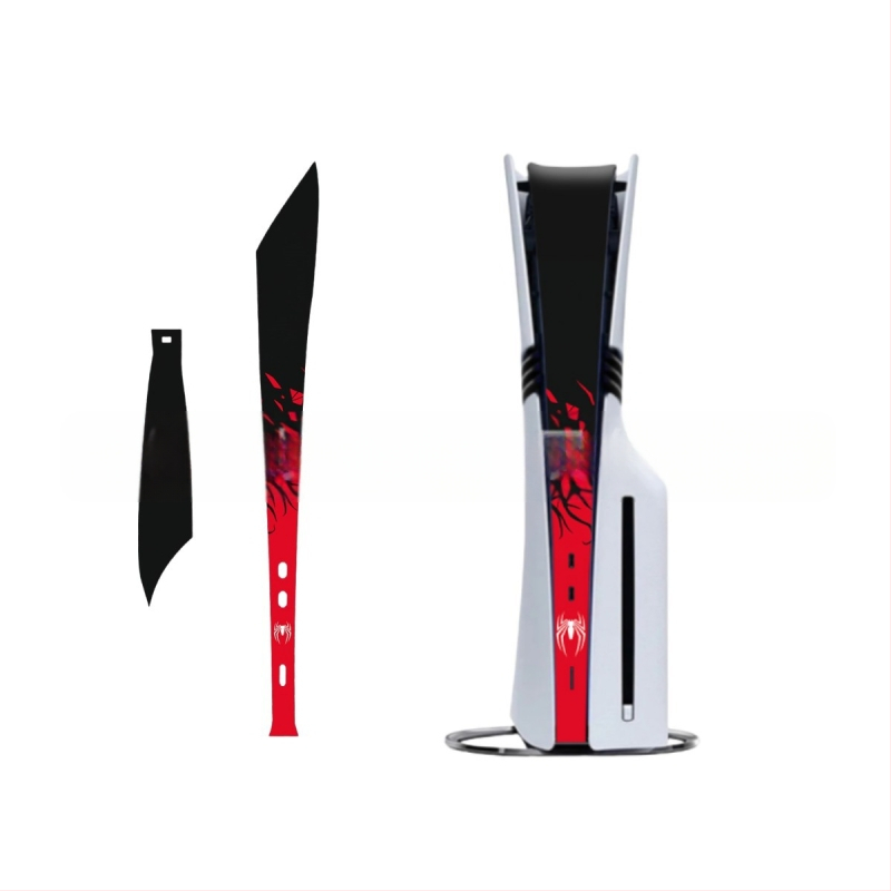 PS5 Pro Κεντρικό Αυτοκόλλητο – PVC φιλμ, 0,1 mm, Αντιχαρακτικό, OEM διαδικασία