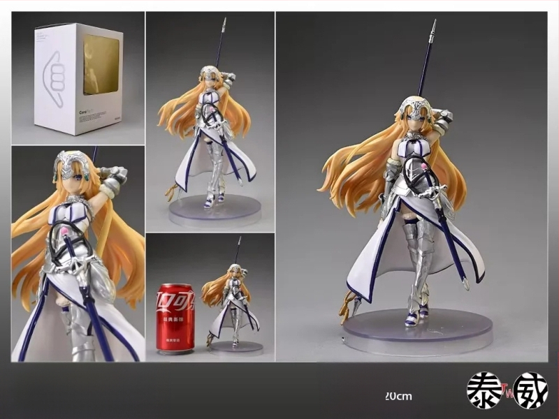 PVC статуя Fate/Grand Order Jeanne d`Arc, стояща поза, в цветна кутия, включва анимационно изображение