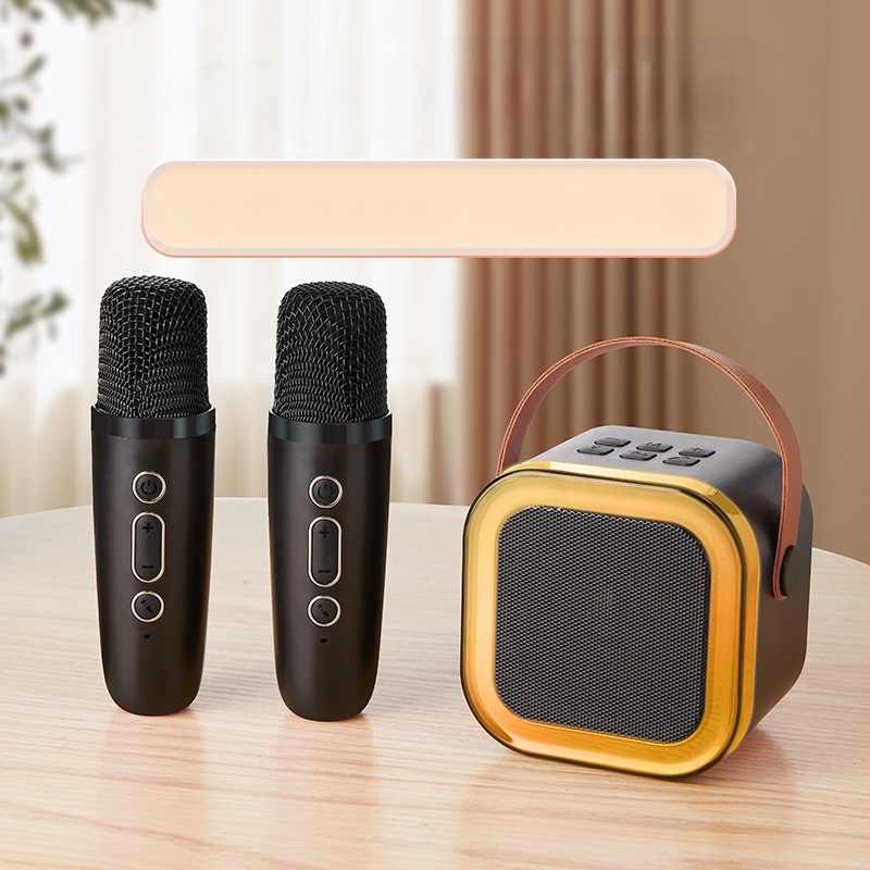 K12 Bluetooth ηχείο με ενσωματωμένο μικρόφωνο - Οικιακό σύστημα καραόκε, 5W, Bluetooth 5.3, 100Hz-20kHz, SNR <60dB, 800-1000mAh