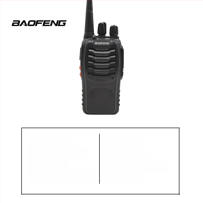 Професионална рация Baofeng BF-888S - 430–440 MHz, 16 канала, мощност ≤5 W, диапазон до 3 км, батерия 1500 мАч (3,7 V)