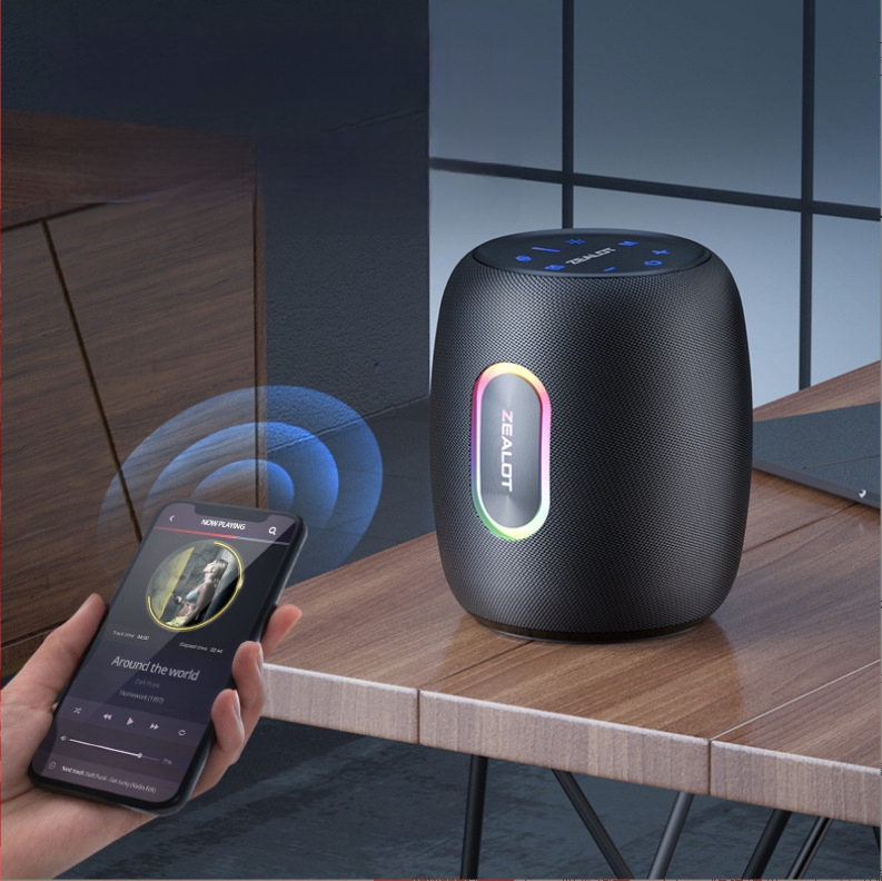 Ηχείο Bluetooth για Karaoke με ενσωματωμένο μικρόφωνο – ZEALOT S64, σε όρθια διάταξη, 50W, IPX5, BT 5.2, 20Hz–20kHz, SNR ≥85 dB