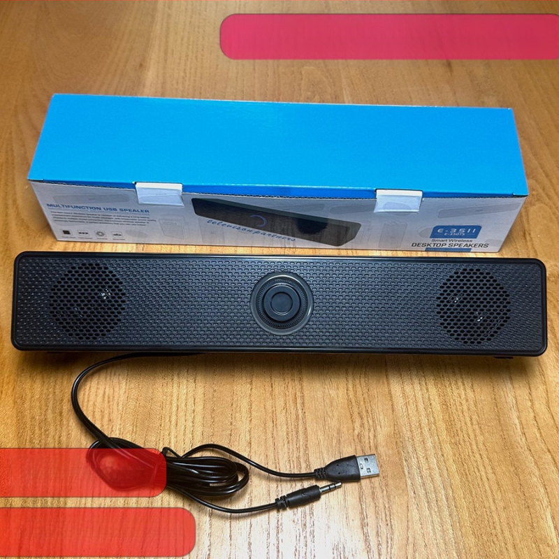 Bluetooth настолен говорител, 2-канален, USB интерфейс, 2 драйвера, макс. мощност 6W, 5V захранване, управление с копче