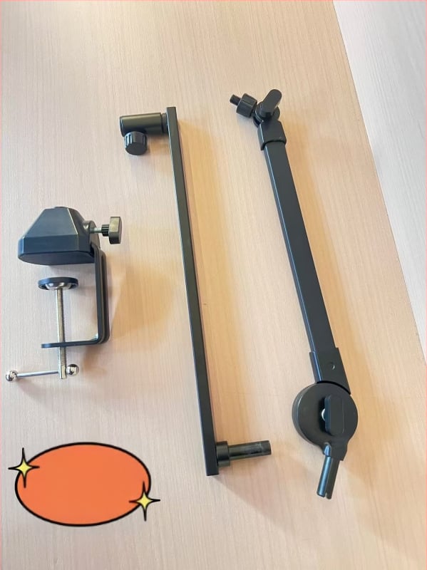 KH-021 Επιτραπέζια βάση μικροφώνου με εκτεινόμενο βραχίονα – για ζωντανή μετάδοση και εγγραφή