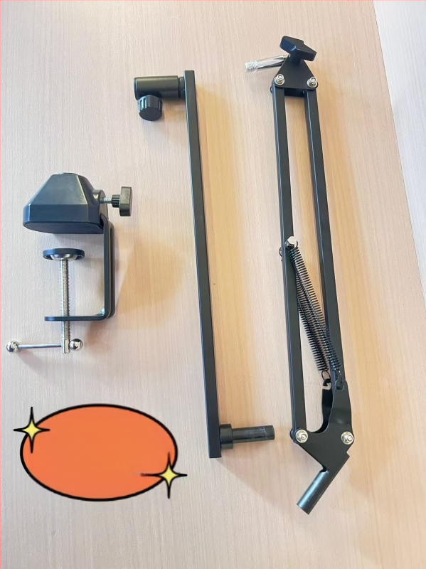 KH-021 Επιτραπέζια βάση μικροφώνου με εκτεινόμενο βραχίονα – για ζωντανή μετάδοση και εγγραφή