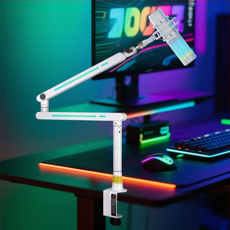 KH-021 Επιτραπέζια βάση μικροφώνου με εκτεινόμενο βραχίονα – για ζωντανή μετάδοση και εγγραφή