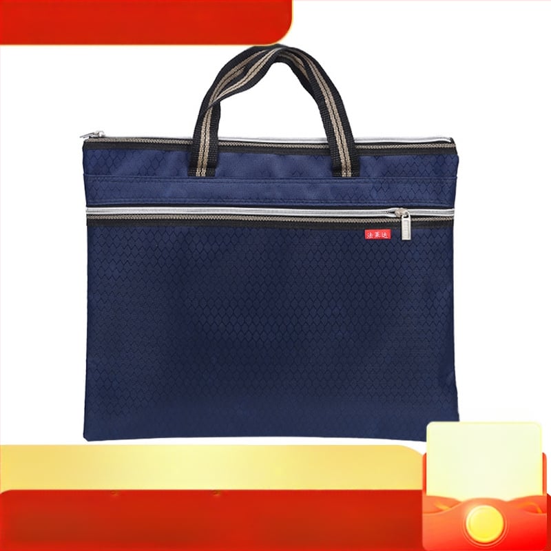 Verslo portfelis iš Oxford audinio, miesto paprastumo stilius, diamantinis raštas, atsparus vandeniui