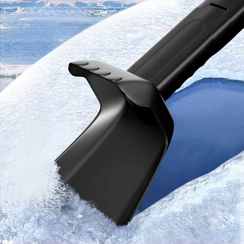 Automobilio sniego šluota – lydinio medžiaga, nuimama galvutė, 5-in-1 daugiafunkcinis ledų šepetėlis