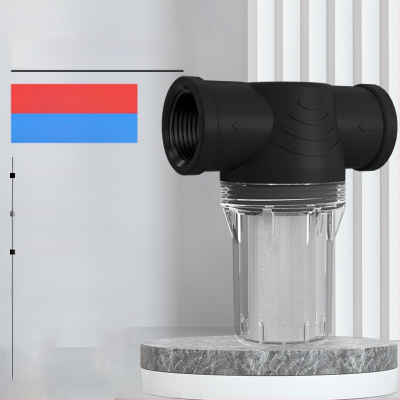 Vodoravni predfiltr s unutarnjim navojem, mrežasti filter od nehrđajućeg čelika za cjevovode