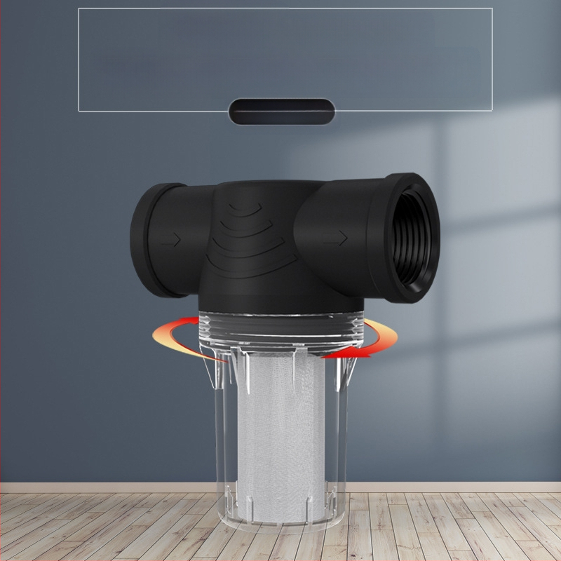 Vodoravni predfiltr s unutarnjim navojem, mrežasti filter od nehrđajućeg čelika za cjevovode