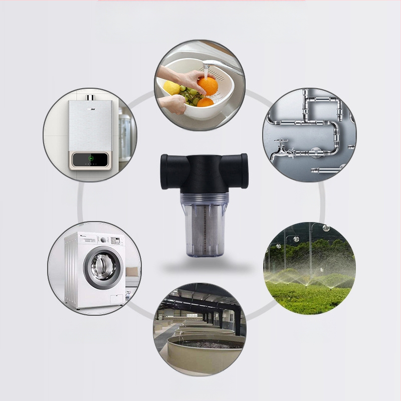 Vodoravni predfiltr s unutarnjim navojem, mrežasti filter od nehrđajućeg čelika za cjevovode